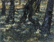 Vincent Van Gogh Undergrowth Sweden oil painting artist